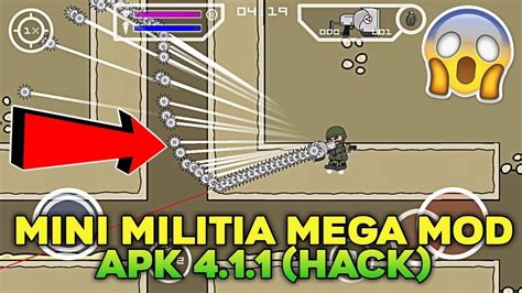 Mini Militia Mega Mod apk (Latest version 4.3.5).